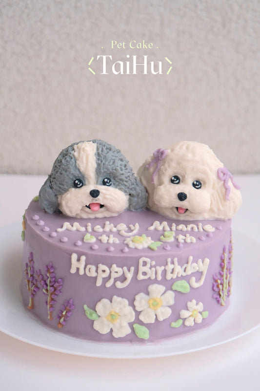 18. 3D Vintage (2 dogs)