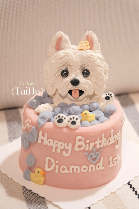 07. A Bathing Doggie