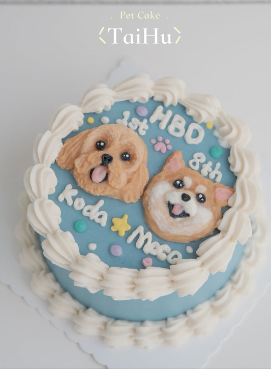 19. Vintage (2 dogs)