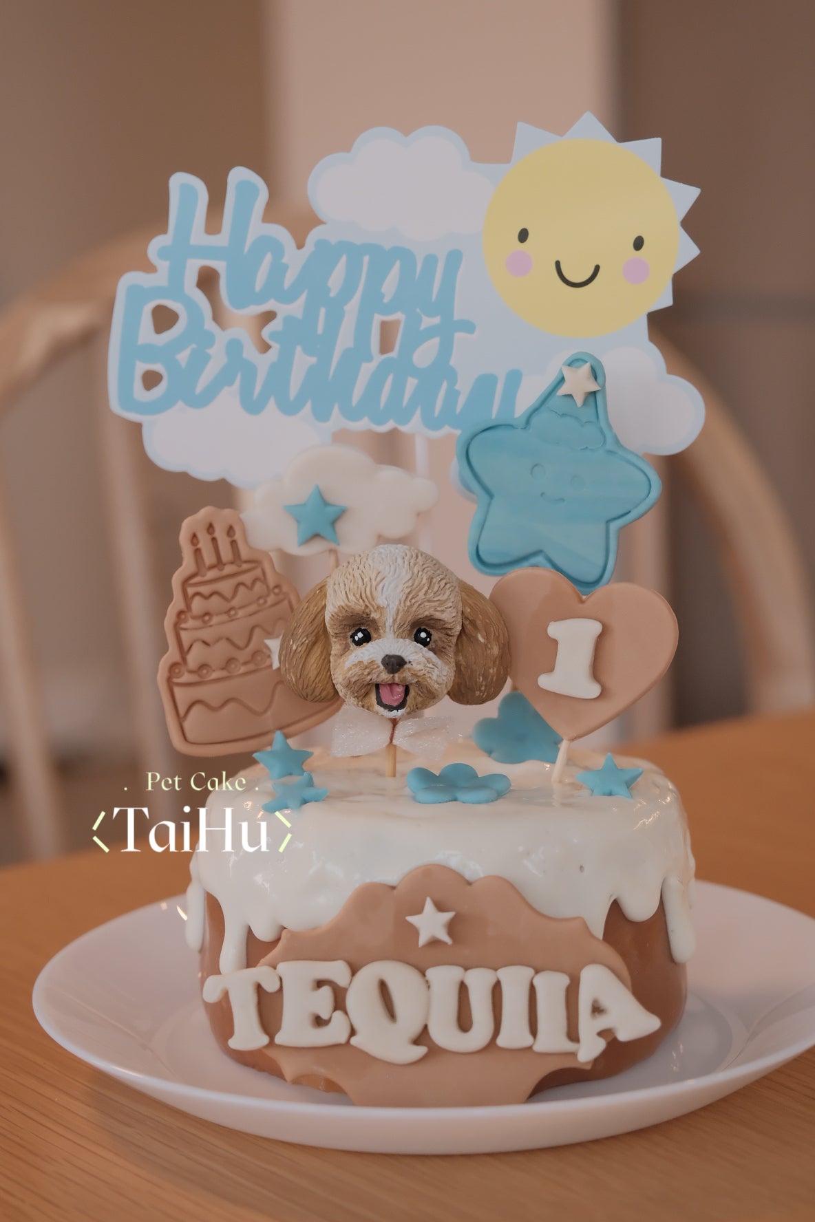 09. Cake w/ Custom Plaster Head