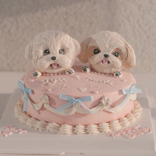 18. 3D Vintage (2 dogs)